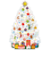 【クリスマス】ホールマーク（Hallmark）　立体クリスマスカード　846862　スライドホワイトツリー