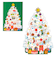 【クリスマス】ホールマーク（Hallmark）　立体クリスマスカード　846862　スライドホワイトツリー