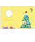 【クリスマス】ホールマーク（Hallmark）　二つ折りクリスマスカード　847159　クリスマスサンタリース
