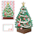【クリスマス】ホールマーク（Hallmark）　立体クリスマスカード　846886　アタッチオーナメントツリー