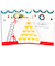 【クリスマス】ホールマーク（Hallmark）　立体クリスマスカード　847050　シャンパンタワーでお祝い