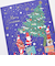 【クリスマス】　イーズプロダクツ　クリスマスポストカード　PX-4563