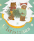 【クリスマス】アクティブコーポレーション　茜ことこ　クリスマスポストカード　CMP－413　くま
