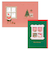 【クリスマス】ホールマーク（Hallmark）　二つ折りクリスマスカード　847074　窓辺の犬