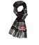 ヘルスニットプロダクト（Healthknit　Product）　マフラー　タータンチェックブラック