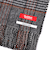ヘルスニットプロダクト（Healthknit　Product）　マフラー　グレンチェックブラウン