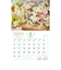 【2026年版・壁掛】　インプレス　幸せを呼び込む　Happy　Flower　Calendar