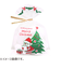【クリスマス】　インディゴ　XP039　シースルーバッグ　S　サンタ＆ツリー　5枚入