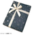 【クリスマス】　包む　包装紙　スノーギフト　CH047　ネイビー　2枚入