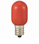 オーム電機（OHM）　LEDナツメ球装飾用　T20/E12/0.5W/2lm/赤色　　　　LDT1R-H-E12　13