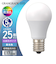 オーム電機（OHM）　LED電球小形E17　25形相当　昼光色　LDA2D-G-E17　RA