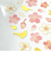 クローズ・ピン　さくらシール　鳥と桜
