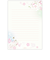 ホールマーク（Hallmark）　桜柄レターパッド　842437　スプリングブリーズ
