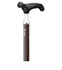 ケイ・ホスピア　オッセンベルグ社製　リハビリ用T字杖　スリムネックタイプ　OSS-3　ブラック