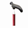 ケイ・ホスピア　オッセンベルグ社製　リハビリ用T字杖　スリムネックタイプ　OSS-1　レッド