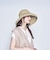 コジット　サンブロックラボビューティ　ビッグブリムハット　ベージュ