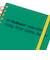 【2026年3月始まり】　デルフォニックス（DELFONICS）　ロルバーンダイアリー　ビボ　M　マンスリーブロック　360016_284　グリーン　月曜始まり