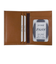 ダイヒ　パスケース（3面）　YAG-491　キャメル