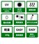 スパットシャット（SpattoShut）　形状記憶　晴雨兼用傘　イージークローズミニ　ホワイト