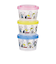 スケーター（Skater）　ジョイント式薄肉保存容器　3Pセット　PEANUTS　240mL×3個　SIJ3