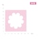 呉竹　キュアパンチ（KurePunch）M　SBKPM850-25　COOKIE　FLOWER（クッキー）