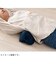 イケヒコ（IKEHIKO）　デニム調　ホネまくら　ネイビー