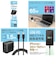多摩電子工業　PD65W　コンセントチャージャーC×2＋A　CtoCケーブル付き　ブラック