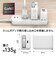 多摩電子工業　PD65W　巻取式　コンセントチャージャー　ホワイト