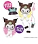 バンダイ　Kawaii　Closet　KUROMI　vol.1