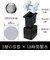 透明まる氷　製氷器　透明氷丸型　1個タイプ　DCI－B61