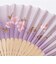 ハンズオリジナル　扇子　花蝶　パープル　SBVT－f－MP001