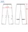 アウトドアプロダクツ（OUTDOOR　PRODUCTS）　レインパンツ　男女兼用　M　ネイビー