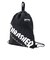 スラッシャー（THRASHER）　ロゴ　ナップザック　4L　TH－W　ブラック／シロ