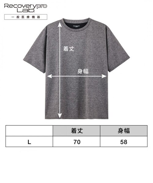宝島社 リカバリープロラボ（Recoverypro Lab.） 疲労回復ウェア 半袖