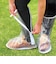 プロスタッフ（Pro　Staff）　カッパの足　シューズカバーロング　M（23.0～24.5cm）　P210　クリア