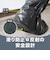 プロスタッフ（Pro　Staff）　カッパの足　シューズカバー　M（24.5～26.0cm）　P212　ブラック