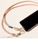 カテバ（k?tev?）　充電できるストラップ　ショルダータイプ　USB　Type-C/Type-C　KTV-130　ダークピンク