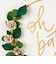 ホールマーク（Hallmark）　輸入カード　Signature　赤ちゃん誕生お祝い　821418　Baby　Wreath