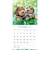 【2027年版・壁掛】　ピクトワン（PICTWAN）　ダックスフンド　S判　S039