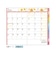 【2026年12月始まり】　クツワ（KUTSUWA）　カラーインデックス手帳　スリム　マンスリーブロック　148SHC　夢の中（田村美紀）　月曜始まり