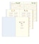 【2027年1月始まり】　ミドリ（MIDORI）　ポケットダイアリー　B6　ウィークリーレフト　22451　トリ柄　月曜始まり