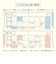 【2026年10月始まり】　ミドリ（MIDORI）　ダブルスケジュール　B6　マンスリーブロック　22497　青　月曜始まり
