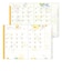 【2027年1月始まり】　ミドリ（MIDORI）　ポケットダイアリー　A6　ウィークリー見開き2週間　22444　カントリータイム花柄　月曜始まり