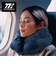 トラベルクイップメント（Travel　Equipment）　ポンプピローハイブリット　ネイビー