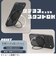 モッテル（MOTTERU）　スマホリングスタンド　スリムタイプ　MOT－SRING07－BK　ブラック