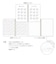 【2026年12月始まり】　クレイド（kleid）　eric×Kleid　ring　diary　B6　マンスリーブロック　No.8605-01　White　月曜