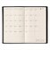 【2026年12月始まり】　ノルティ（NOLTY）　クレスト3　新書判　ウィークリーホリゾンタル　1811　ブラック　月曜始まり