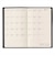 【2026年12月始まり】　ノルティ（NOLTY）　クレスト1　新書判　ウィークリーレフト　1801　ブラック　月曜始まり
