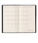 【2026年12月始まり】　ノルティ（NOLTY）　クレスト1　新書判　ウィークリーレフト　1801　ブラック　月曜始まり