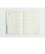 【2026年12月始まり】　高橋書店　ミアクレール6　B6　マンスリーブロック　510　グリーン　月曜日始まり